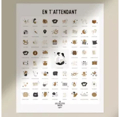 Affiche En T'attendant - Peau Claire -Vitra Soldes 2024 affiche a tamponner en t attendant les petites dates 6 1264x1234